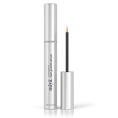 | Eyelash Growth Serum | Natural Lash Enhancer for Longer, Thicker Healthier Lashes | Gentle Effective Lash Growth Serum | Oil Free Lash Booster 3ml