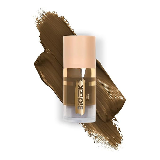 BIOTEK Brow Pigment for Permanent Makeup - Neutral Light Brown Color for Eyebrows - Inorganic Creamy - Made in Italy - Ibiza 0,24 fl.oz.