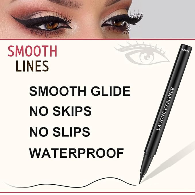 Microblading Eyebrow Pen Kit - Waterproof Brow Makeup Set with Eyebrow Pencil, Eyebrow Gel Clear, Eyeliner, Dual-ended Eyebrow Brush, Natural Looking Brows with Long-Lasting All-Day Hold - Brunette