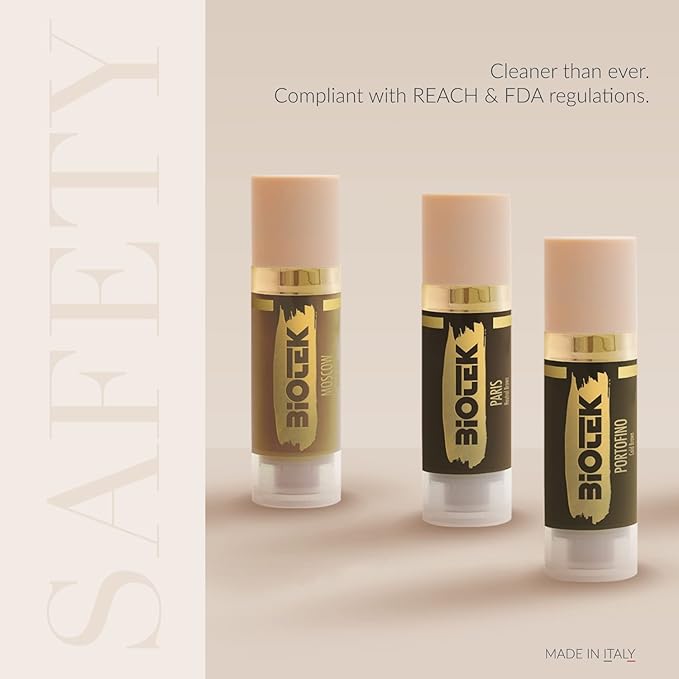 Brow Pigment for Permanent Makeup - Neutral Brown Color for Eyebrows - Inorganic Creamy - Made in Italy - Paris 0,24 fl.oz.