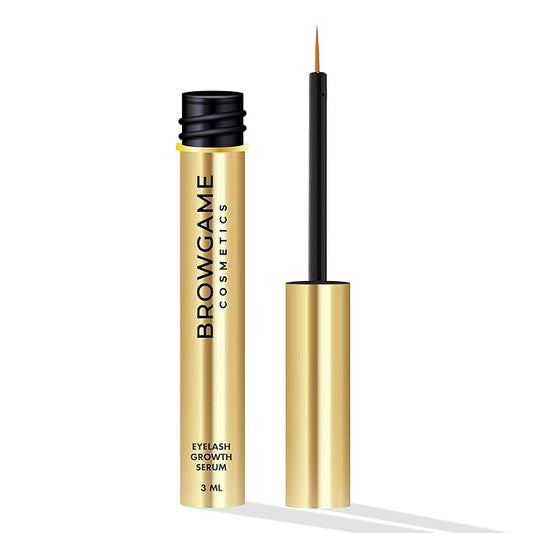 Eyelash Growth Serum - Longer, Fuller And More Voluminous Lashes - Vegan And Cruelty Free - Exclusive High-Tech Formula - Contains Moisturizing, Soothing And Active Ingredients - 0.1 Oz