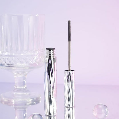 Metallic Tube Eyelash Primer, Volumizing & Lengthening Curling Mascara, Waterproof Smudge-Proof & Long-Lasting Tube Eyelash Primer, Natural Finish