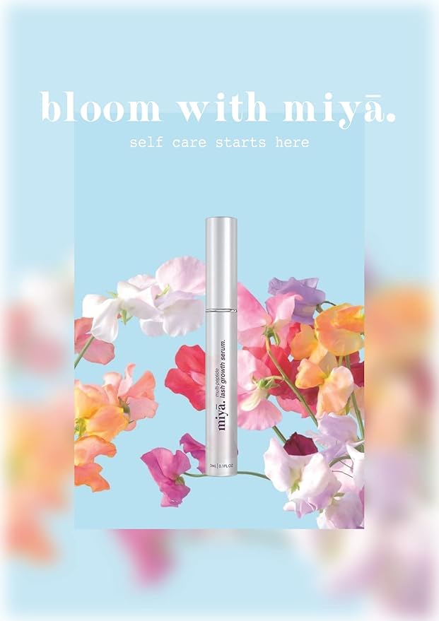 | Eyelash Growth Serum | Natural Lash Enhancer for Longer, Thicker Healthier Lashes | Gentle Effective Lash Growth Serum | Oil Free Lash Booster 3ml