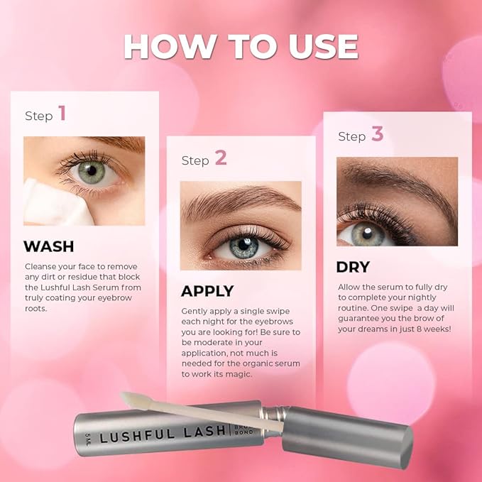 Advanced Eyebrow Conditioner Growth Serum for Thicker, Longer, Healthier and Fuller Eyebrow, Clinic Developed Formula, Enhancer and Lengthener - Friendly to Skin and Cruelty Free (5 ML)