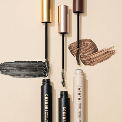 Volumizing Waterproof Mascara & Gentle Remover Bundle – Long-Lasting Volume Mascara, Quick & Easy Removal for Sensitive Eyes