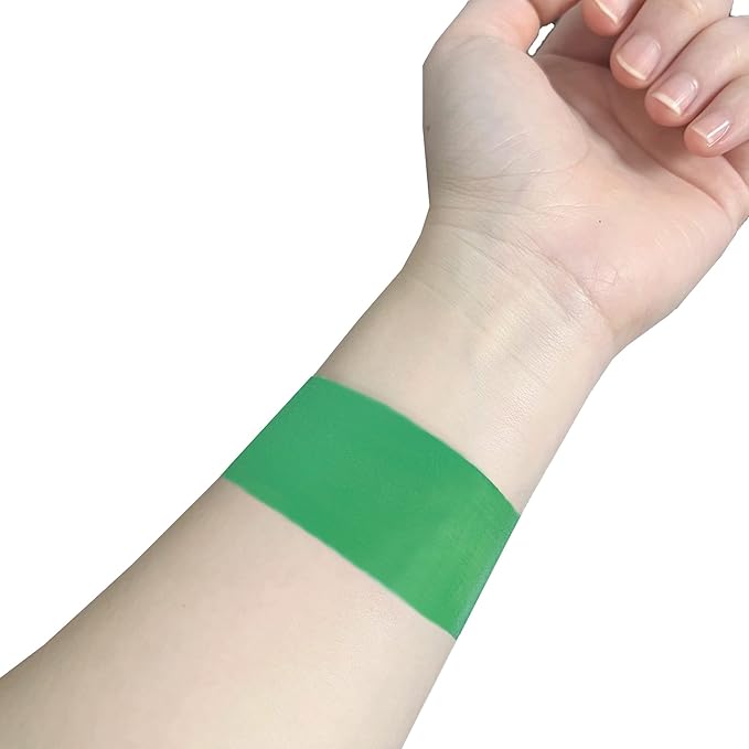 Green Face Body Paint, Water Based Body Paint Full Coverage for Adults Children Cosplay Elphaba Witch Costumes Festivals Makeup-Royal Blue