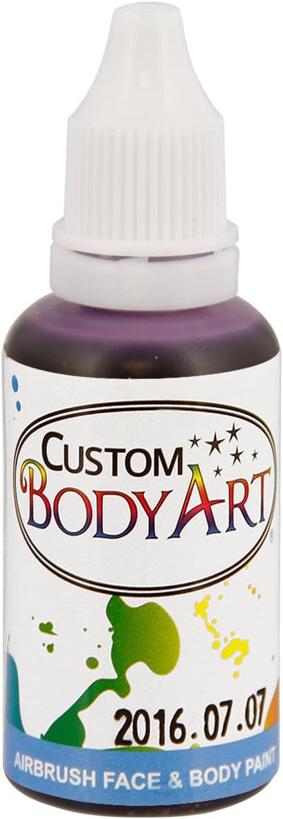 1-ounce Purple Water Based Airbrush Body Art & Face Paint