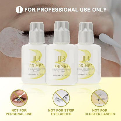 15ml 1 Bottle Banana IB Primer Original Korea Eyelash Extensions IB First For Pre Long False Eyelash Extension Nursing