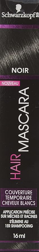 Schwarzkopf Hair Mascara, Black, 1 Tube (16ml)