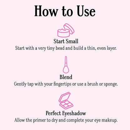 Gerard Cosmetics Clean Canvas White Eye Concealer and Base Smudge Proof, Makeup Primer and Eyeshadow Base, Made in the USA, Vegan Formula, Cruelty Free