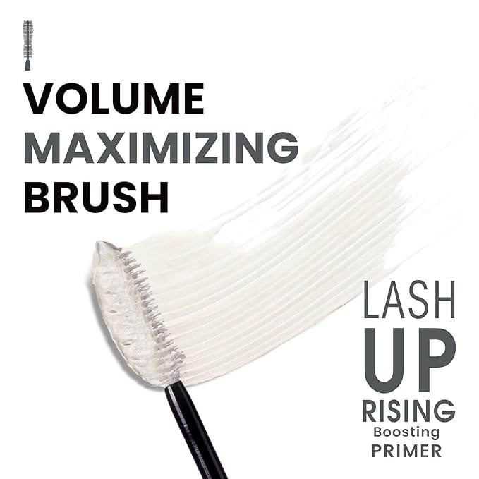 JOAH Eyelash Primer, UPrising Boosting Lash Primer, Strengthening & Conditioning White Mascara Formula with Biotin, Vitamin E & Olive Oil, Vegan & Cruelty Free, Clear
