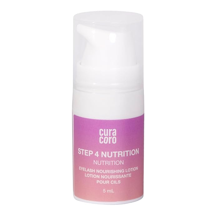 Curacoro Lash Lift Collagen Nourishing Lotion - Professional Eyelash Perm Kit, Semi-Permanent Lash Curling, Nourishing Collagen, Hygiene Safe & Easy to Clean Professional Use (Step 4)