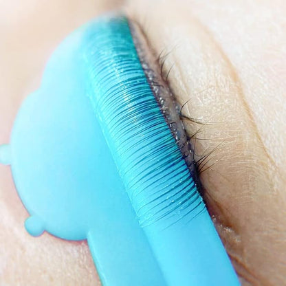 Lash Lift Pad, Eyelash Perming Rod, Soft Lash Lamination Curler Shield Mega L curl, 5 Size Pads Fit All Eyes and Lashes, Give Eyelashes Super Curl Never Pops Off Eyes -100 Applications