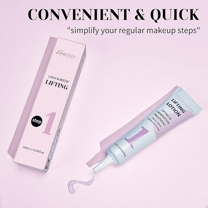 Lash Lifting Lotion Tube Pro for Eyelash Lift Lash Perm Brow Lamination Home and Salon Use (Only Lifting Lotion)