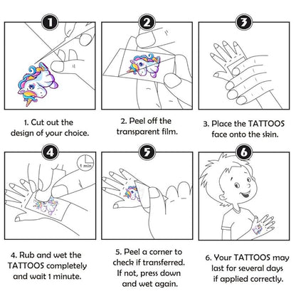 Tattoos for Kids, 350+ Mixed Styles (37 Sheets) Temporary Tattoos Stickers Set Gift for Girls and Boys, Space Dinosaur Animals Butterfly Tattoos for Kids Birthday Party Supplies