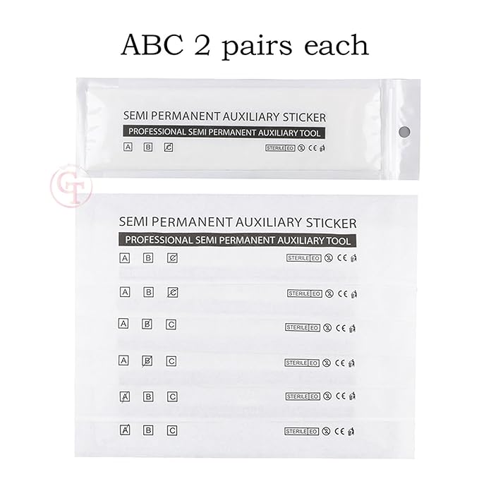 6 Pairs Eyebrow Tattoo Auxiliary Stickers Disposable Adhesive Eyebrow Template Sticker Women Disposable Adhesive Eyebrow Template Sticker (6 Pairs Sticker+1 Black Brow Pencil)