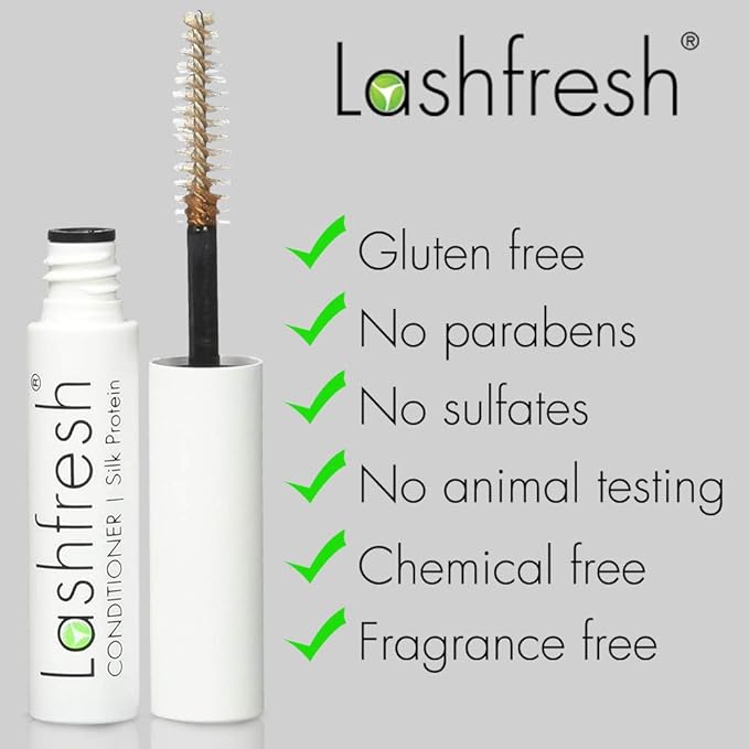 Eyelash Extension Conditioner with Silk Protein, 3ml. Keep natural lashes healthy and strong, soft and silky lash extensions.