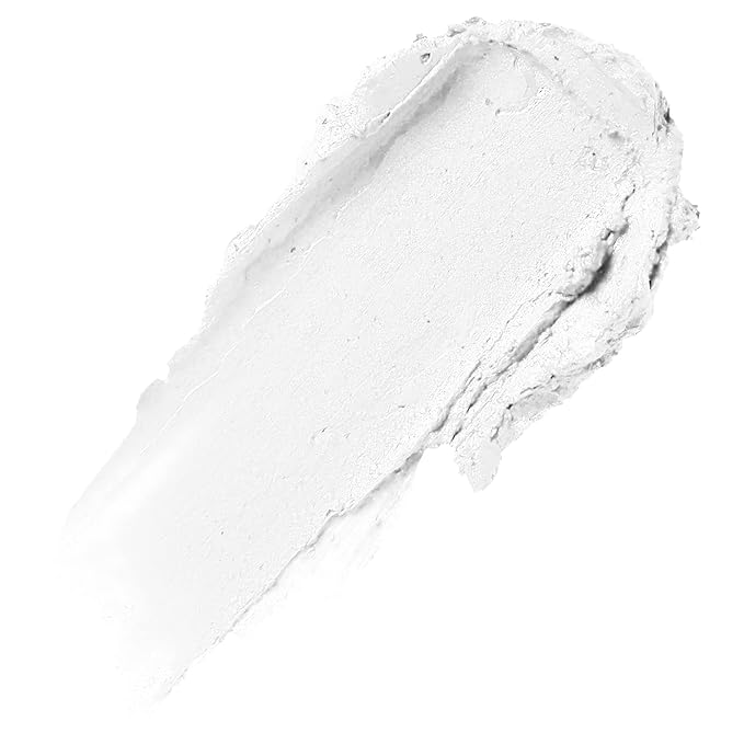 CCbeauty Clown White Face Paint Stick,Face Painting Kit,Non Toxic SFX Makeup For Joker Skeleton Halloween Costume Cosplay,Professional Body Paint,Full Coverage Painting Foundation With Makeup Sponge