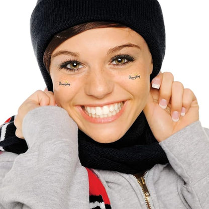 Anderson's 25-Piece Homecoming Crown and Football Body Decal Set, Tattoos, Cheek Cheers, Fan Gear, Sports Fan Gear,School Spirit, Football Cheerleader Accessories