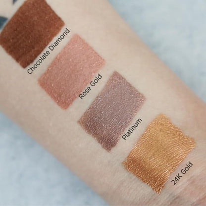 Eye Jewels 24-Hour Eye Shadow Vegan, Cruelty-Free Long-Lasting Cream Eyeshadow, Radiant Finish Eye Makeup for All Skin Tones, Easy-to-Blend, Smudge-Proof, Chocolate Diamond .15 fl oz