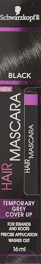 Schwarzkopf Hair Mascara, Black, 1 Tube (16ml)