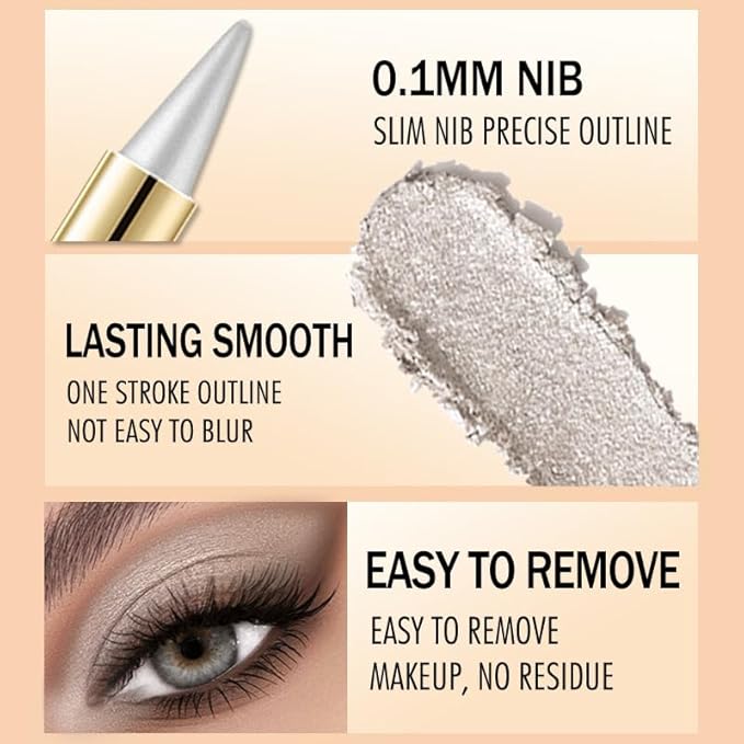 Mascara for Older Women 60 Plus & Black+Brown Ayky Long Wear Gel Eyeliner Set, Hypoallergenic Volumizing Mascara, Waterproof Smudge Proof Eyeliner Gel