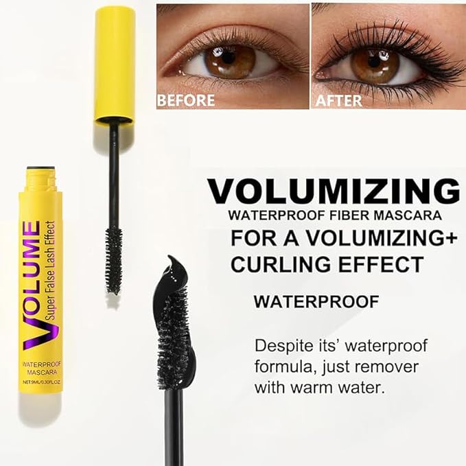 Bubble mascara, Well-Defined Lashes And Enhances The Natural Look, Smudge-Proof, Clump-Proof, Waterproofcan Be Layered To Boost Curl (1pcs)