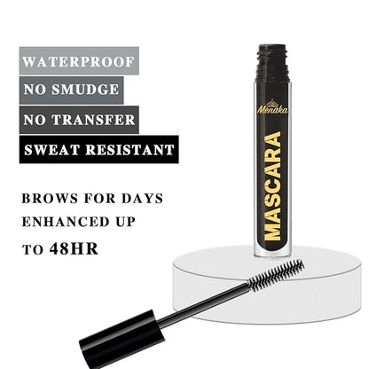 Magnetic Eyelashes with Eyeliner Kit 10 Pairs + Mascara brown Waterproof