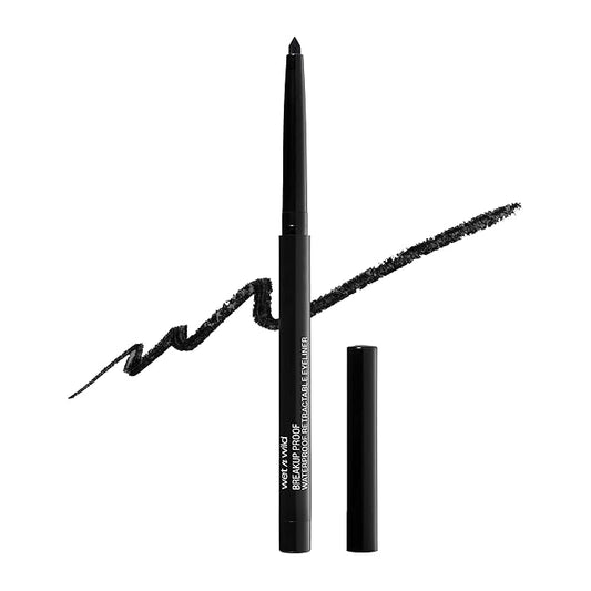 wet n wild Waterproof 0.21 Ounce Mascara and 16-Hour Eyeliner Bundle