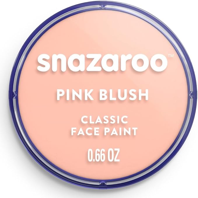 Snazaroo Classic Face and Body Paint, 18.8g (0.66-oz) Pot, Complexion Pink