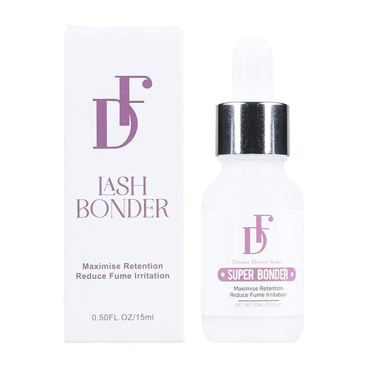 Lash Bonder for Eyelash Extensions Super Bonder for Lash Extensions Glue Accelerator Water Oil Proof Lashes Bond Sealant for Eyelash Extensions 15ml