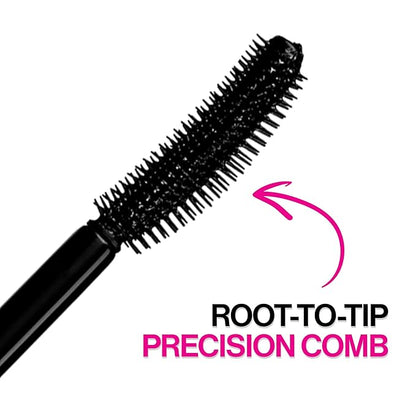 wet n wild Waterproof 0.21 Ounce Mascara and 16-Hour Eyeliner Bundle