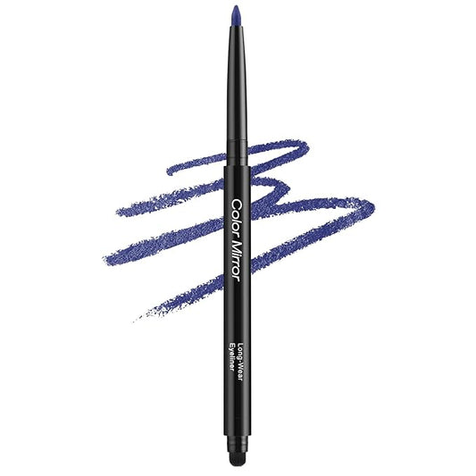 Smudge Proof Eyeliner, Waterproof Retractable Eye liner with Brush, Matte and Shimmer Eyeliner Pencil, Creamy Texture, Long lasting & Smooth(33 Iris Shimmer)