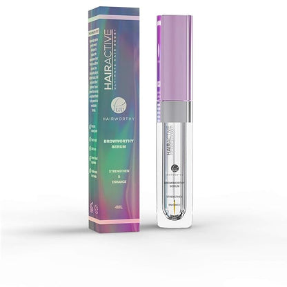 Browworthy Eyebrow Enhancing Serum for Thicker, Fuller and More Defined Eyebrows. Proven Formula Stimulates & Promotes Natural Brow Growth.