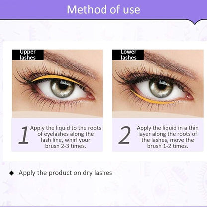 BIOAQUA Eyebrow Eyelashes Hairline Beard Lengthening Liquid Soft Brush Thickness Nourishing Elastic Moisturizing Natural Plant Extracts