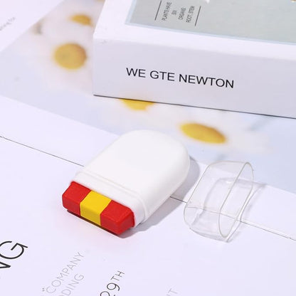 Vtrem Camo Face Body Paint Stick: Face Body Paint for Sports Events Fans Flag Color Face Paint Stick for Athletes Men Women Red Yellow