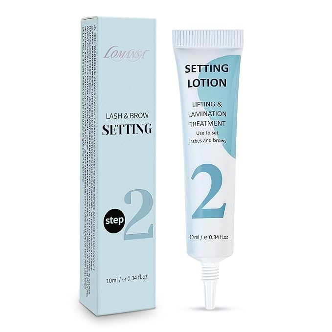 Lash Setting Lotion Tube Pro for Eyelash Lift Lash Perm Brow Lamination Home and Salon Use (Only Setting Lotion)
