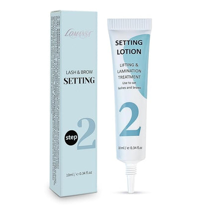 Lash Setting Lotion Tube Pro for Eyelash Lift Lash Perm Brow Lamination Home and Salon Use (Only Setting Lotion)