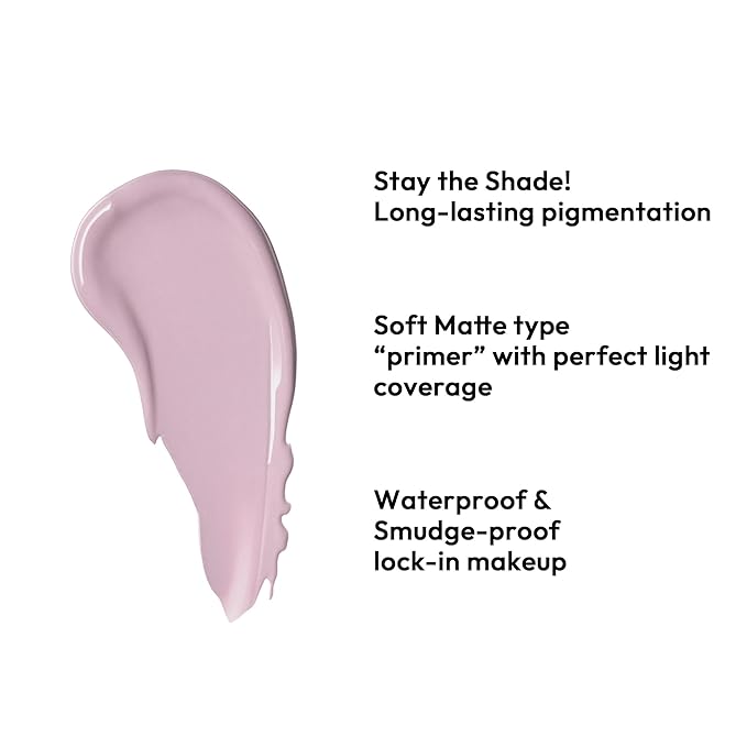 Wink Eye Primer | Long-Lasting Crease-Free Eye Makeup, Smooths & Preps Eyelid Base, Vibrant Colors, All-Day Wear - 5.5g (14 Light Lilac)