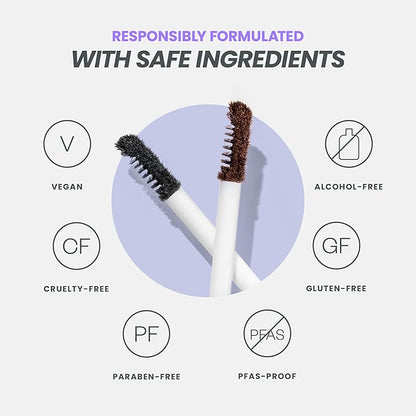Wonderskin Brow/Do Eyebrow Gel Topper - Skinrageous All-Day Eyebrow Tint Mascara, Long-Lasting, Waterproof & Transfer-Proof Tinted Brow Gel Topper (Blonde)