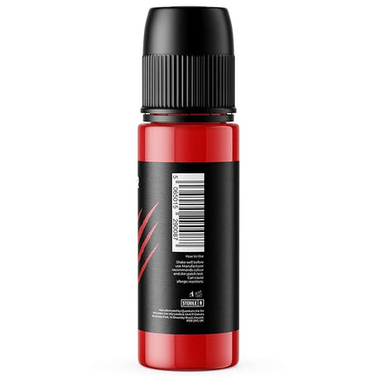 Red Tattoo Ink by Monsters Ink, Reaper Red Tattoo Ink a Lip Stick Red Tattoo Ink (Reaper Red, 1oz)