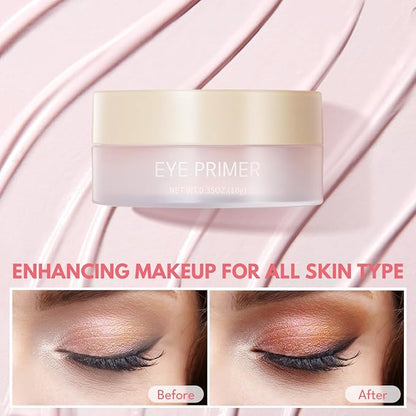 Eyeshadow Primer Base Long-Lasting Cream Eye Makeup Primer Matte, Waterproof Eye Base for Vibrant, Eyeshadow Concealer For All Skin Type, 0.35oz/count