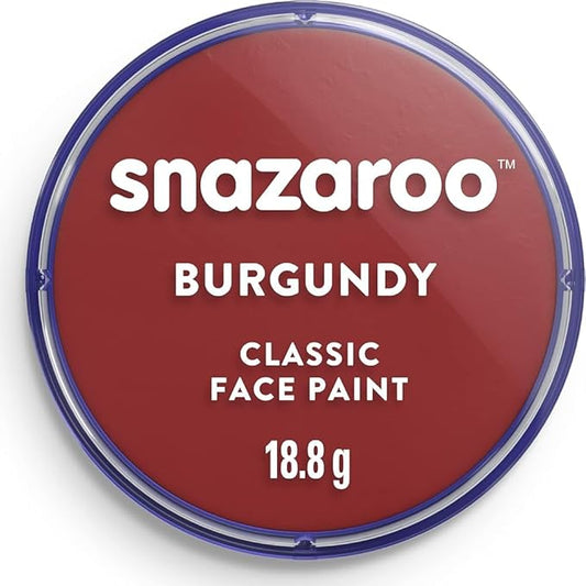 Snazaroo Classic Face and Body Paint, 0.6 Fl Oz (Pack of 1), Burgundy