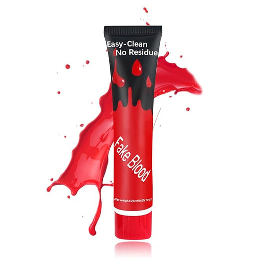 Realistic Effects Fake Blood Cream - Washable, Scar Wound & Clothes Halloween SFX Makeup