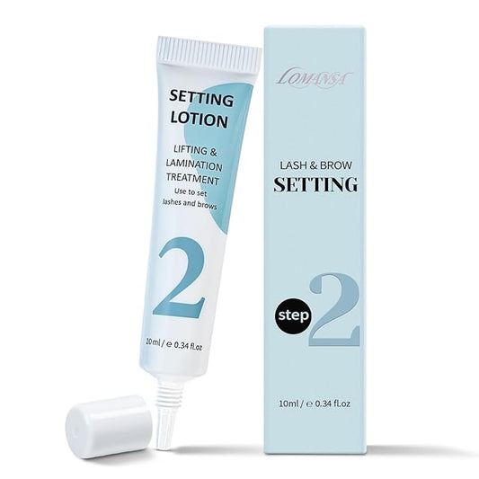 Lash Setting Lotion Tube Pro for Eyelash Lift Lash Perm Brow Lamination Home and Salon Use (Only Setting Lotion)