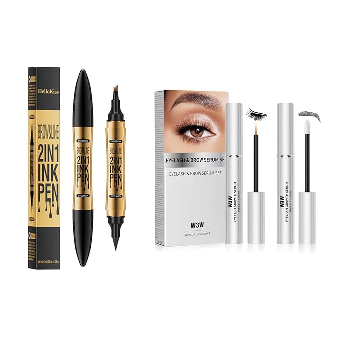 Microblading Eyebrow Pencil, Eyelash and Eyebrow Growth Serum