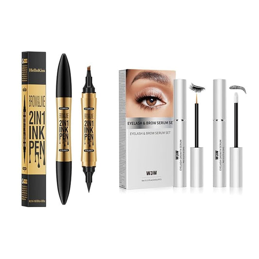 Microblading Eyebrow Pencil, Eyelash and Eyebrow Growth Serum