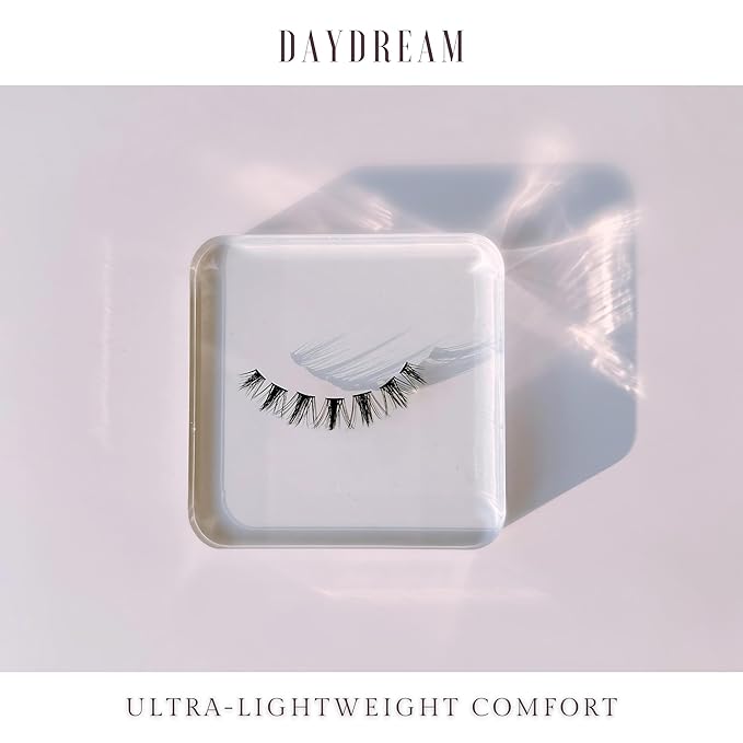 The Daydream wispy Lashes Clusters - Eyelash Extension Clusters Kit-Natural Look Eyelashes - Doll Eye Spiky Anime Lashes -Easy to Apply-Hybrid Salon Style Lashes-5 Sets Of Lashes