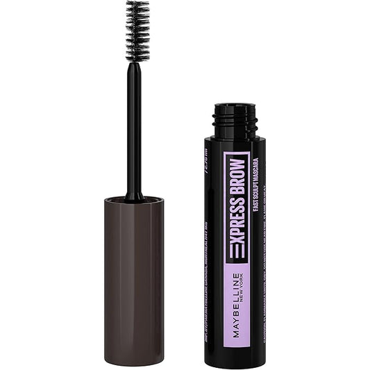 Maybelline Brow Fast Sculpt, Shapes Eyebrows, Eyebrow Mascara Makeup, Black Brown, 0.09 Fl. Oz.