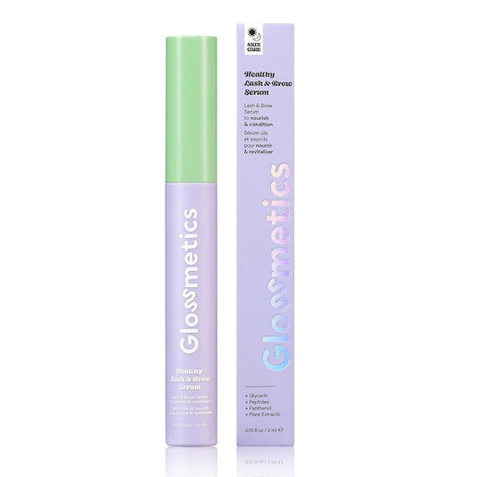 Glossmetics Healthy Brow and Lash Serum. Advanced Eyelash Serum for Thicker, Longer Eyelashes and Eyebrows. Vegan & Cruelty-Free Lash Enhancing Formula to Boost Longer and Fuller Looking Lashes